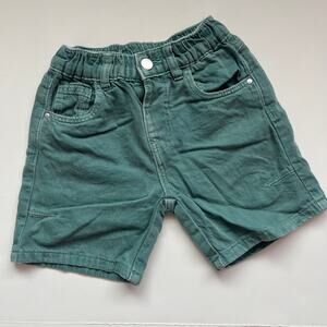 Zara Kids Elastic Waist Relaxed Fit Denim Shorts 4Y VGUC